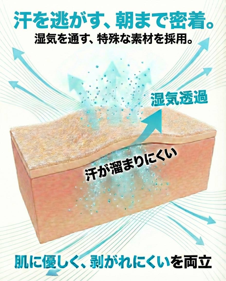 薬を飲まずに、鼻通りスッキリ。 汗を逃がす「新素材」鼻孔拡張テープ「シン・ノーズケア(レギュラー)」